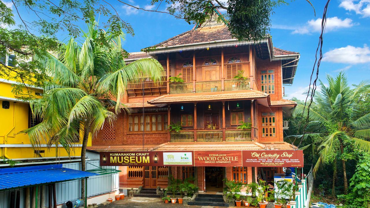 Kumarakom Wood Castle Serviced Appartments ภายนอก รูปภาพ