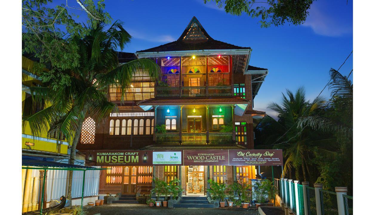 Kumarakom Wood Castle Serviced Appartments ภายนอก รูปภาพ